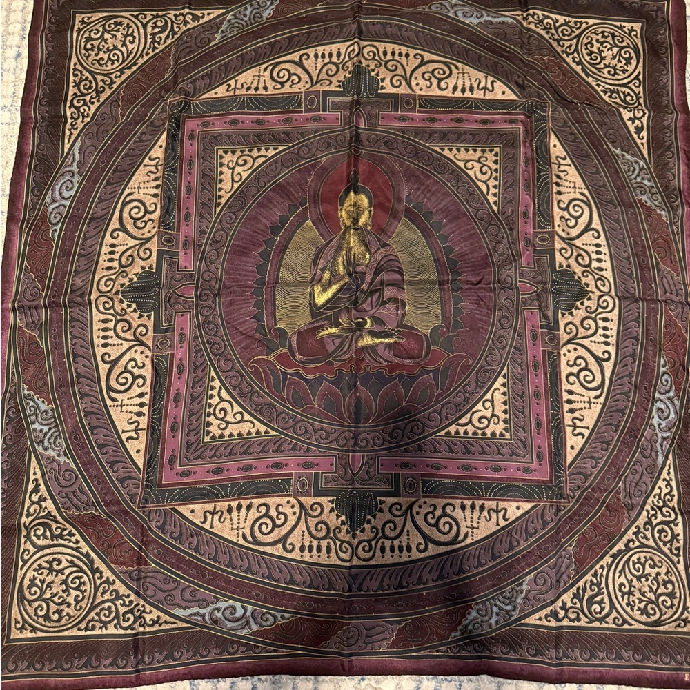 Ellen Tracy Multicolor Mandala Scarf